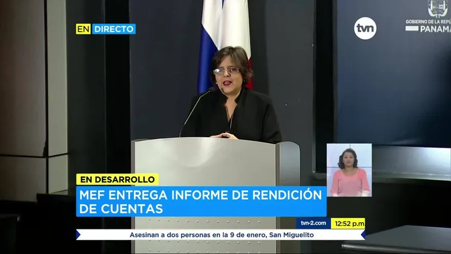 Ministra de Economía brinda informe a la Nación
