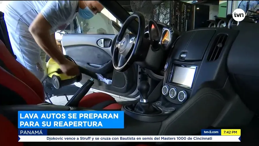 Lava autos preparados para reabrir