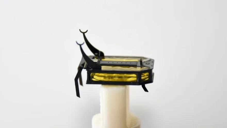 Científicos crean un robot del tamaño de un escarabajo movido por metanol