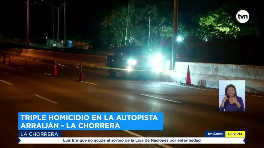 Triple homicidio en La Chorrera, aún es objeto de investigación