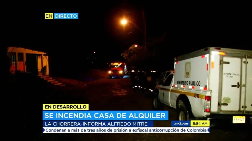 Hombre muere calcinado tras incendio en La Chorrera