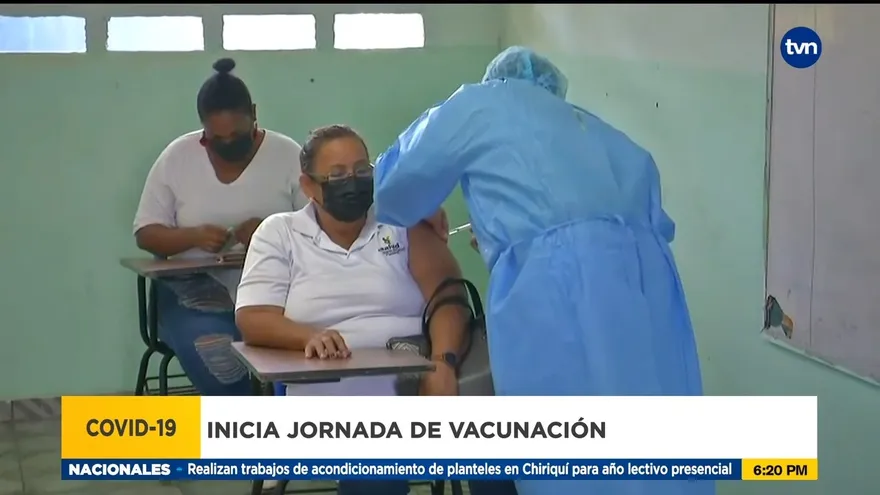 Jornada de vacunación de refuerzo en L Chorrera