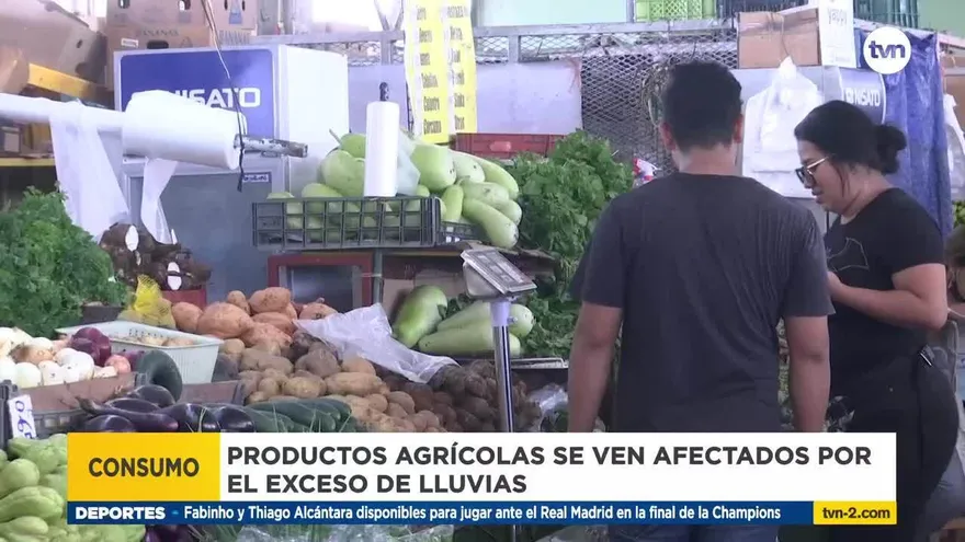 Exceso de lluvia influyen en escasez de algunos alimentos