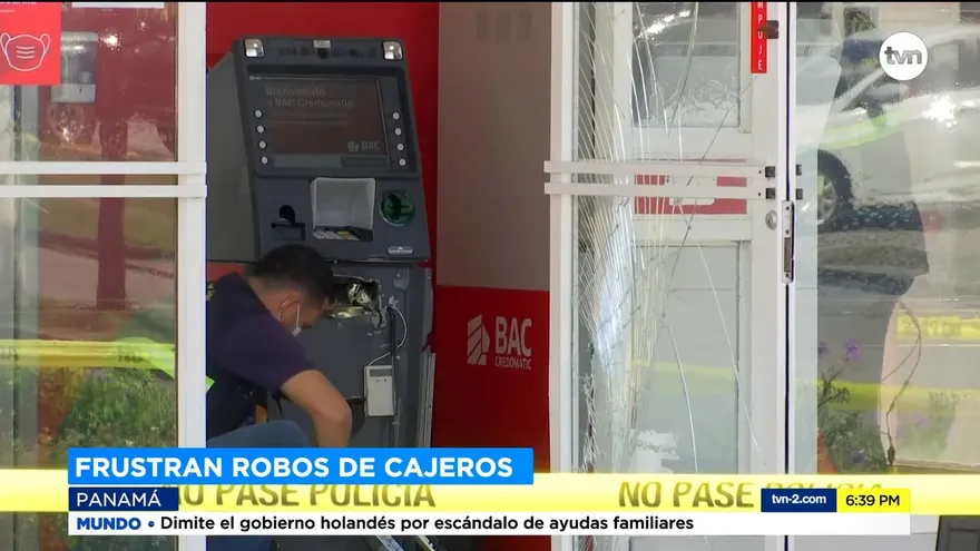 Cajeros automáticos se vuelven blanco de delincuentes
