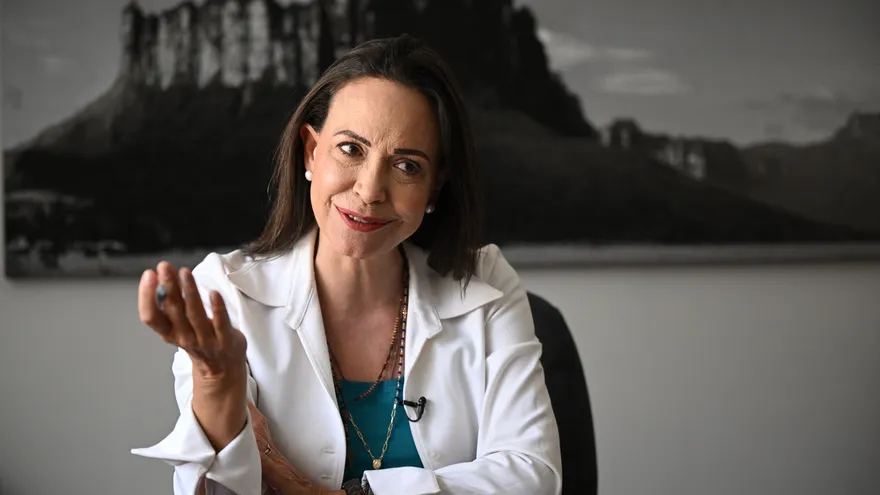 La opositora venezolana María Corina Machado.