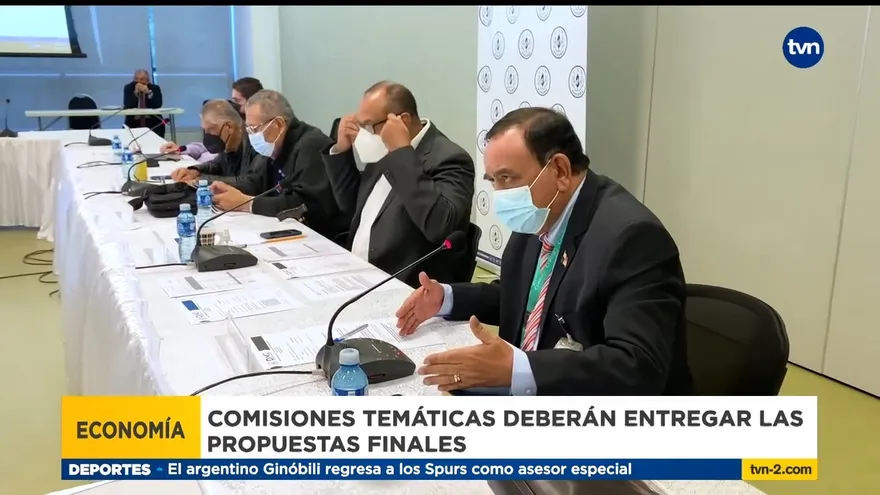 Comisiones temáticas deberán entregar propuestas finales sobre el diálogo por la CSS