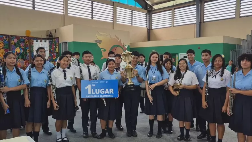 El Ministerio de Educación (Meduca) realizó en la provincia de Bocas del Toro el primer concurso regional de bandas de concierto.