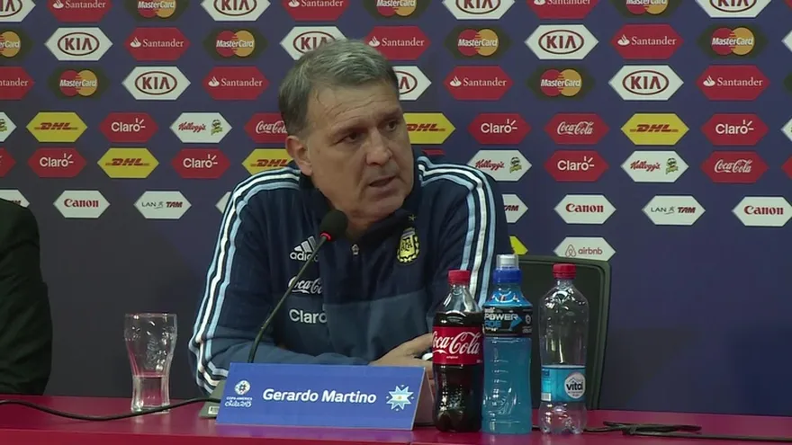 Martino: Juego con Uruguay no será "decisivo"