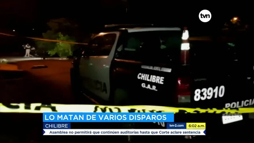 Asesinan a un hombre en San Vicente de Chilibre