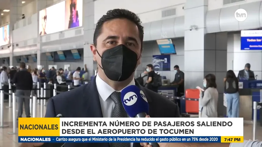 Incremento flujo de pasajeros en Aeropuerto de Tocumen