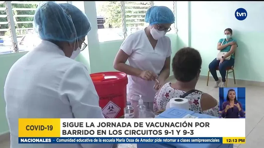 Sigue jornada de vacunación por barridos en Veraguas