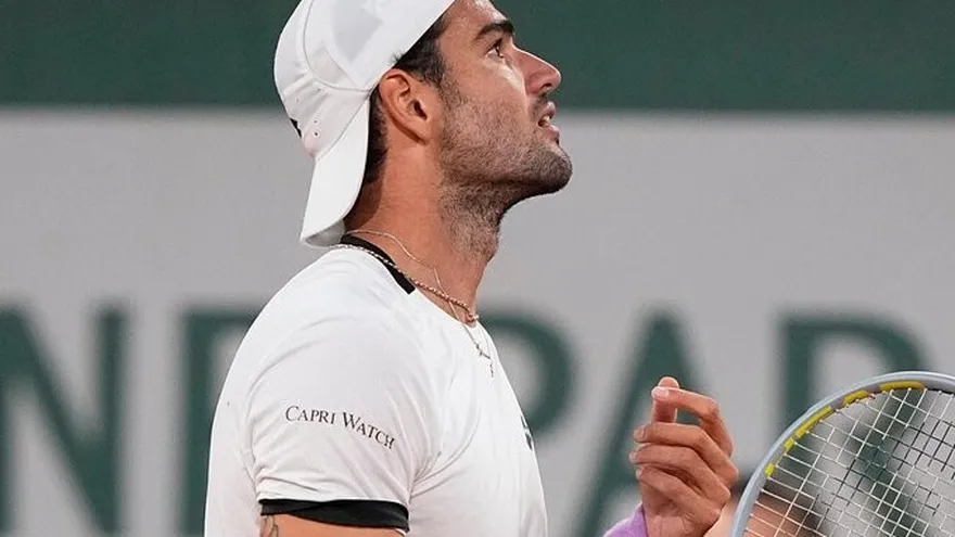 Matteo Berrettini no jugará el Roland Garros