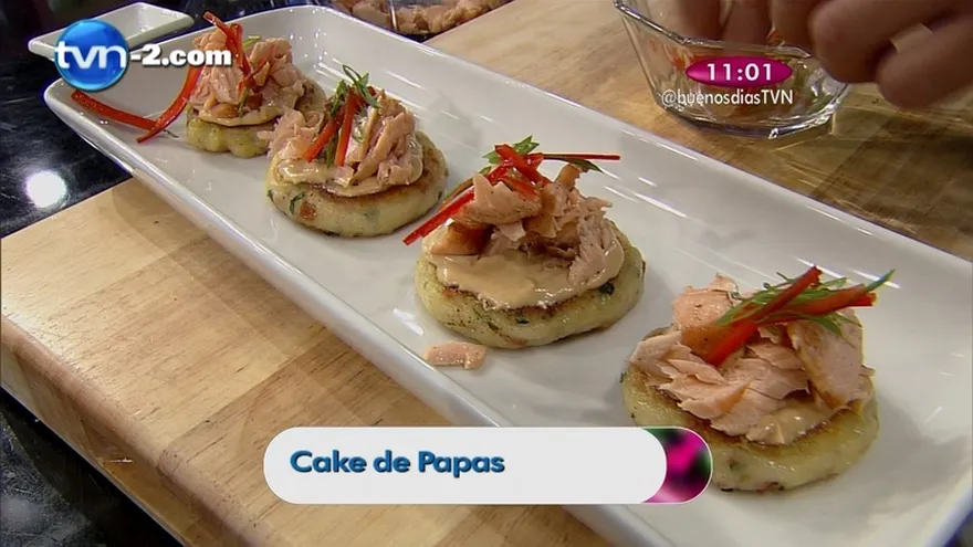 Receta - Cake de papas