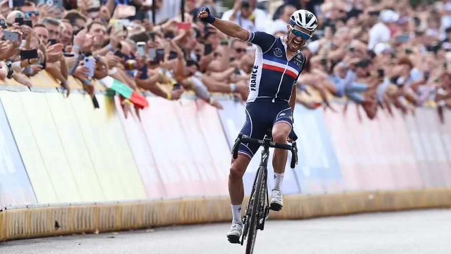 Ciclista francés Julian Alaphilippe