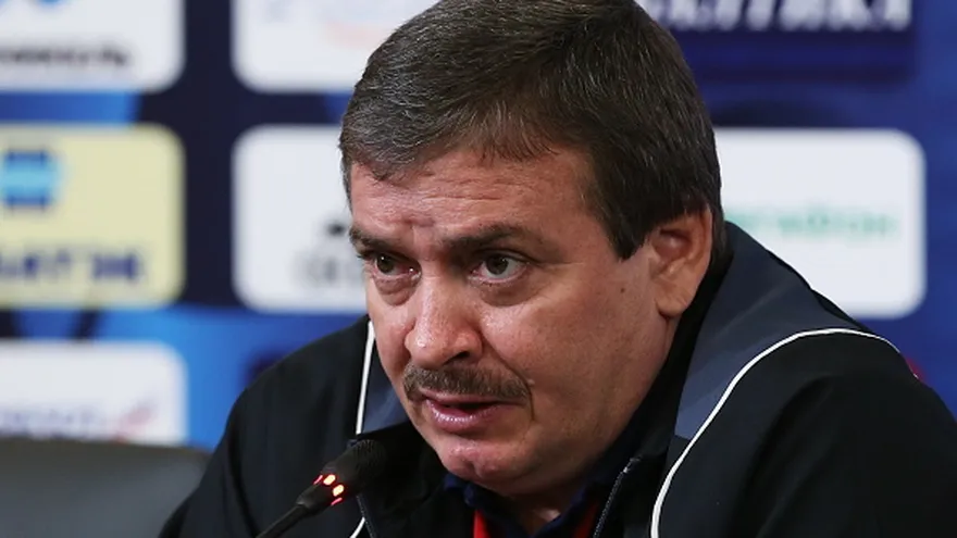 Técnico costarricense Oscar Ramírez.
