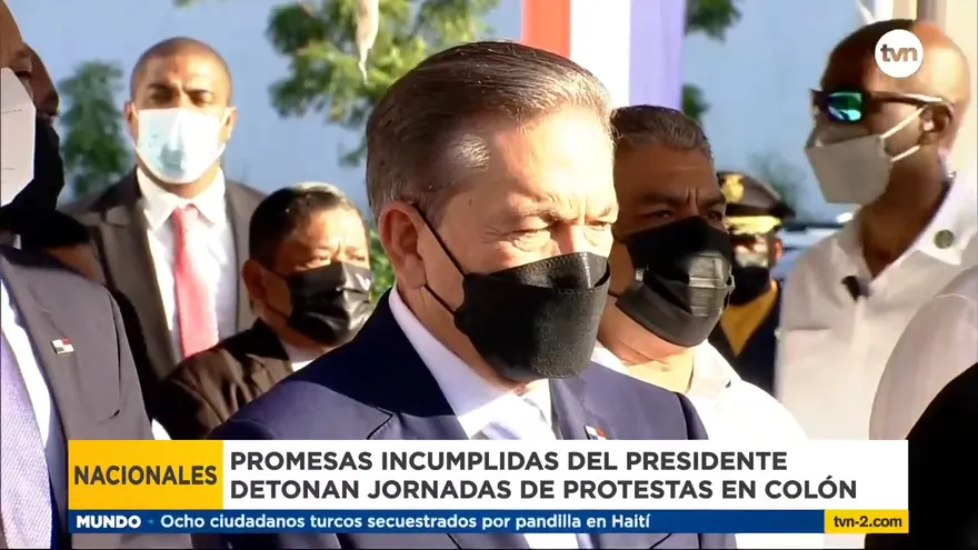 Promesas incumplidas detonan jornada de protesta en Colón