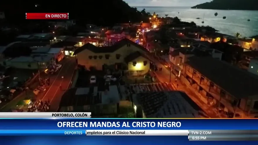 Festividad del Cristo Negro de Portobelo activa economía