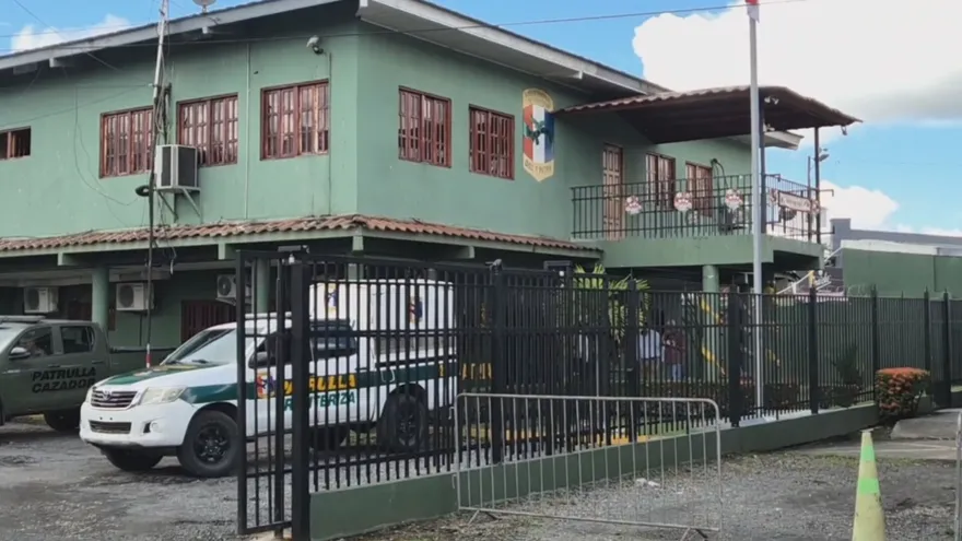 Estación del Servicio Nacional de Fronteras (Senafront) en Chiriquí.