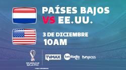 Países Bajos Vs USA | #MundialTVMax