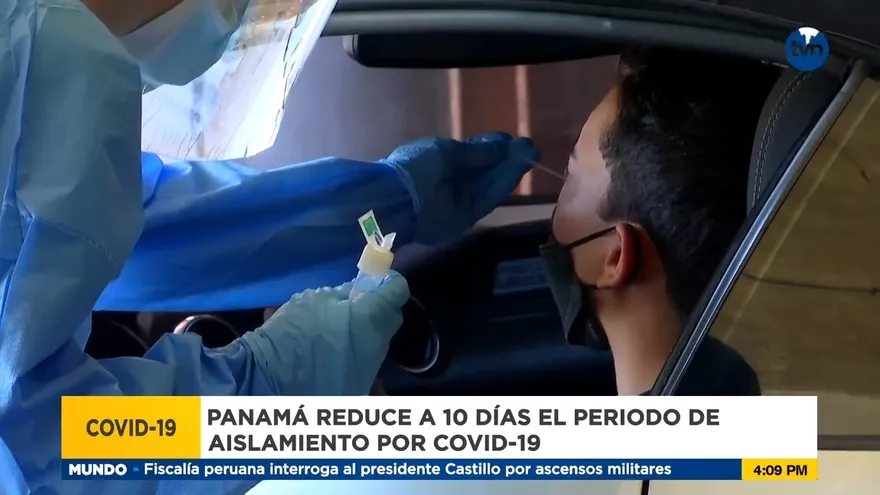 Panamá reduce a 10 días la cuarentena para personas contagiadas con Covid-19