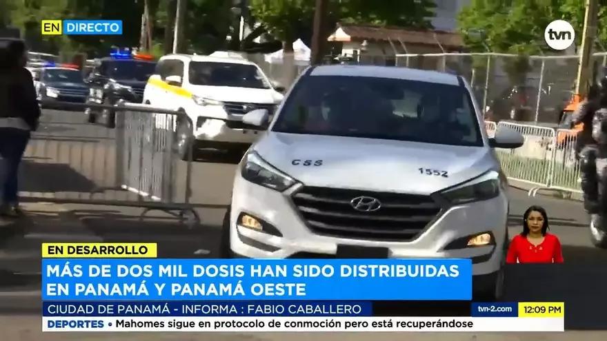 Entregan unas 500 dosis de vacunas contra la Covid a la Región de Salud de Panamá Oeste