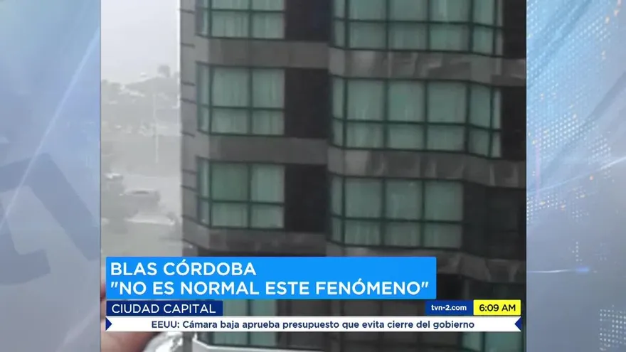 Granizada en Panamá no es normal para esta época