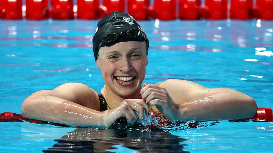 Katie Ledecky.