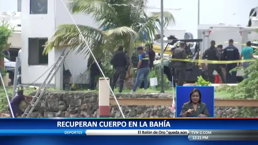 Recuperan cuerpo en la Bahía de Panamá