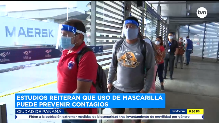 El buen uso de la mascarilla es clave para evitar el contagio por el COVID-19