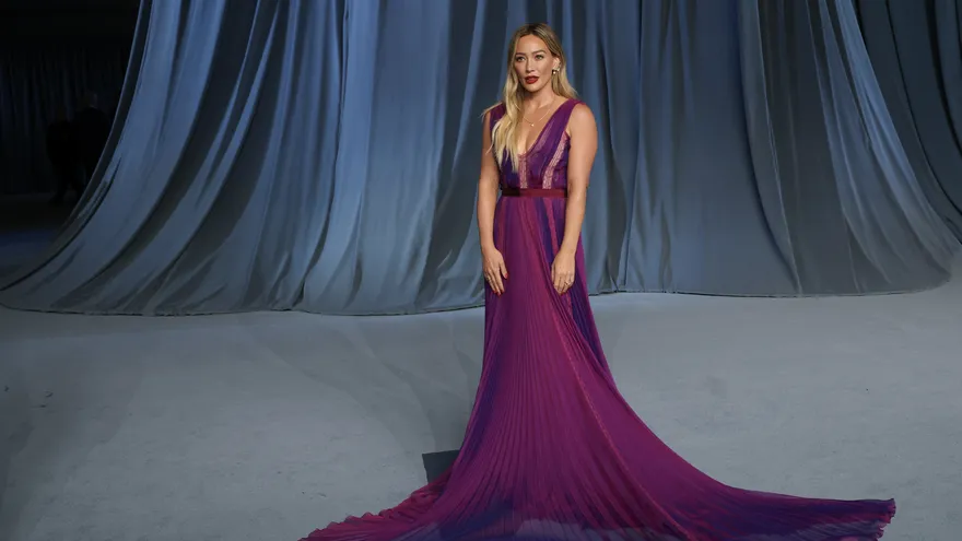 La actriz Hilary Duff