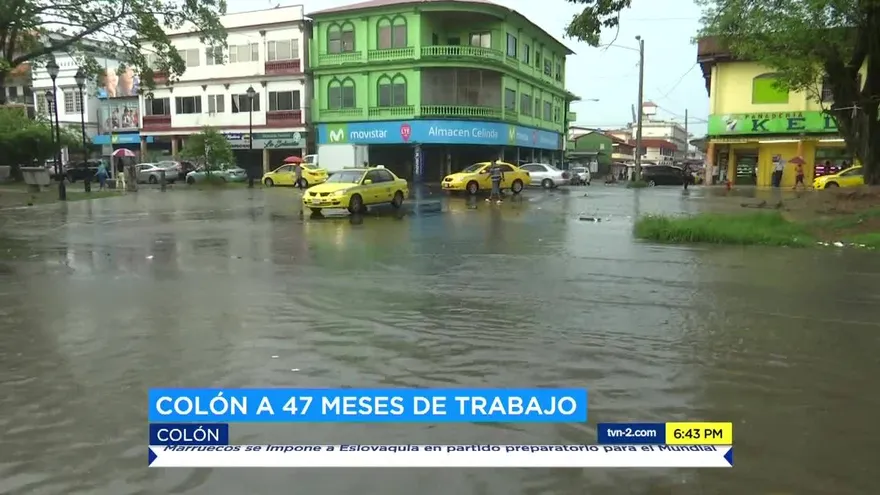 Huelga retrasa trabajos de renovación en Colón