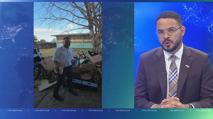 Diputado Betserai Richards denuncia plantel en mal estado en Panamá Este