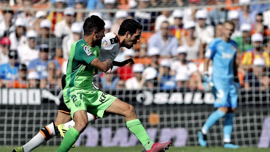 El Valencia prosigue su crisis en Liga al empatar con el colista Leganés