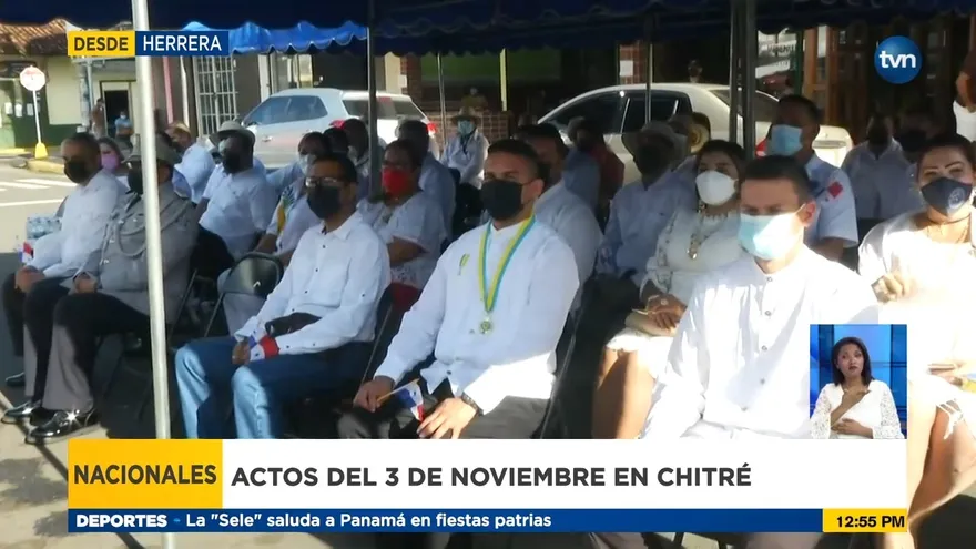 Festejan el 3 de noviembre en la provincia de Herrera