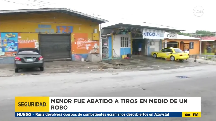 Menor de edad muere tras recibir disparo al intentar robar comercio