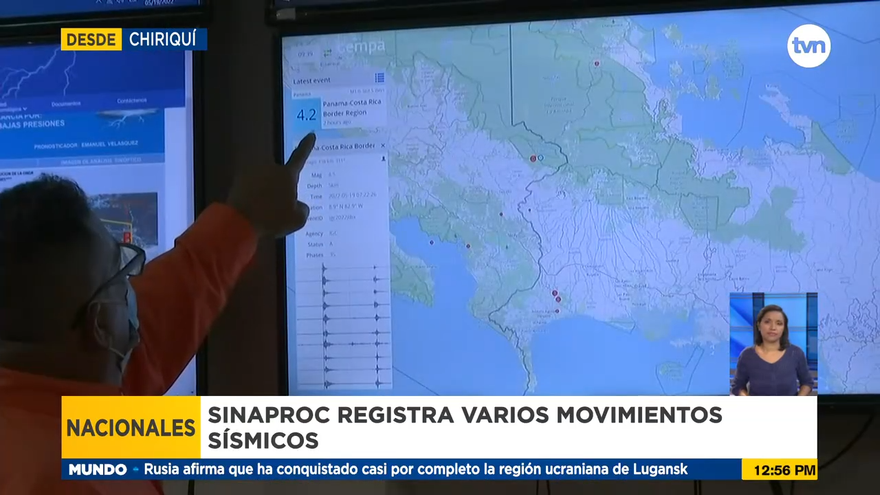 Unos 15 temblores se han registrado en Chiriquí