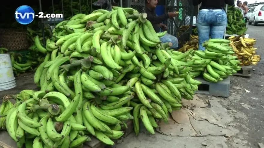 Desconsiderable aumento del plátano