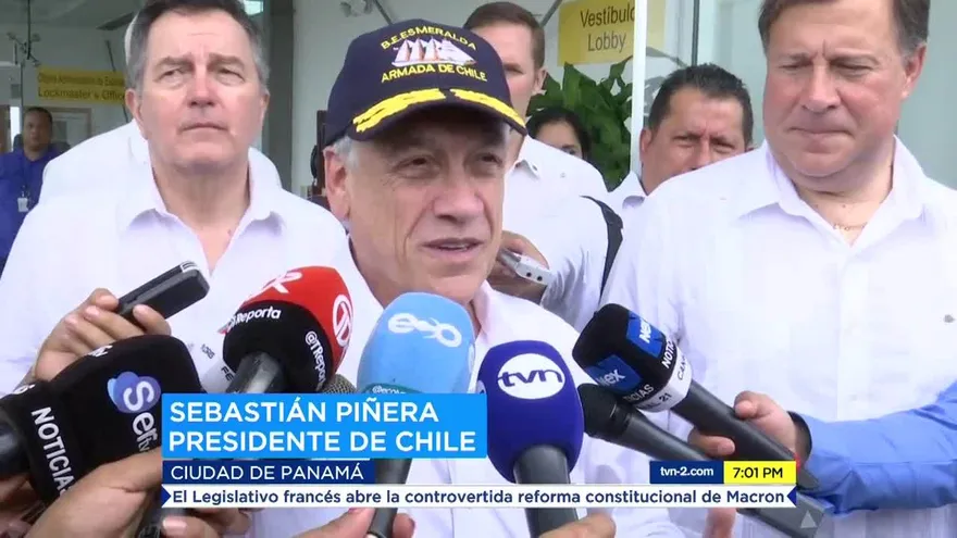 Presidentes de Chile y Panamá firman acuerdos