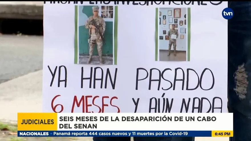 Familiares del cabo del Senan desparecido interponen querella