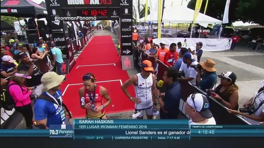 Ernesto Fernández primer panameño en llegar a la meta