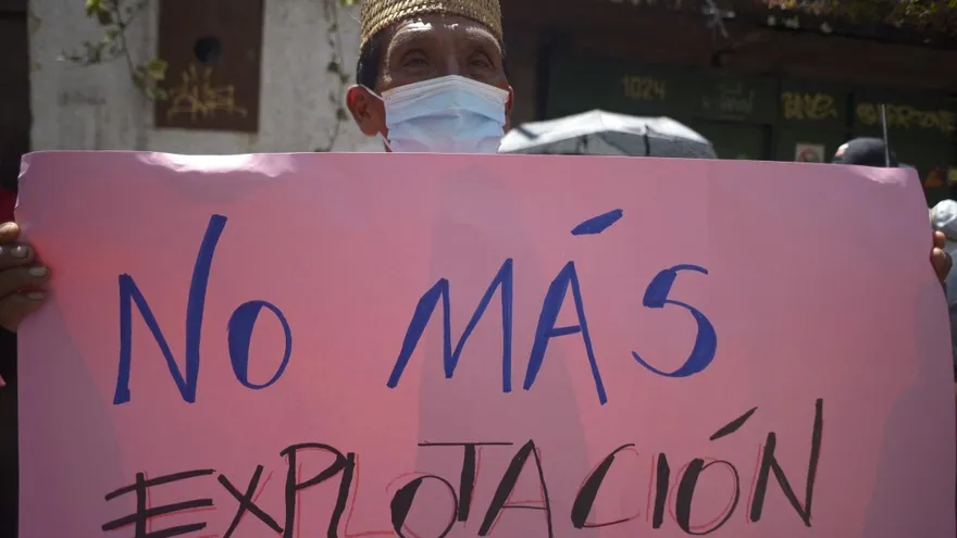 Protestas en Ecuador.