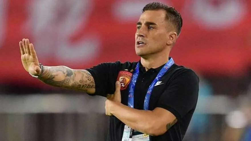 Fabio Cannavaro, nuevo seleccionador de China.
