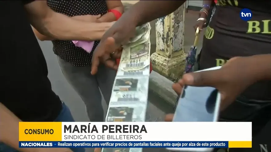 Protestas en la oficina de la Lotería en Colón