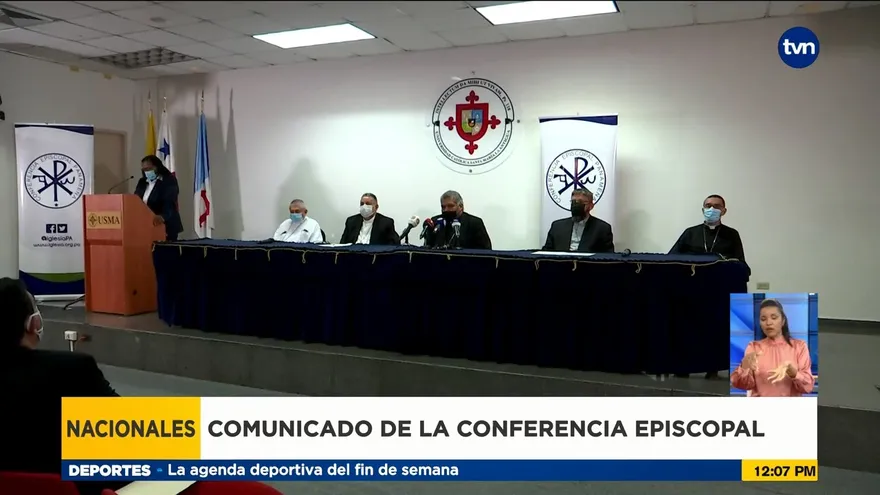 Obispos dan a conocer mensaje al país