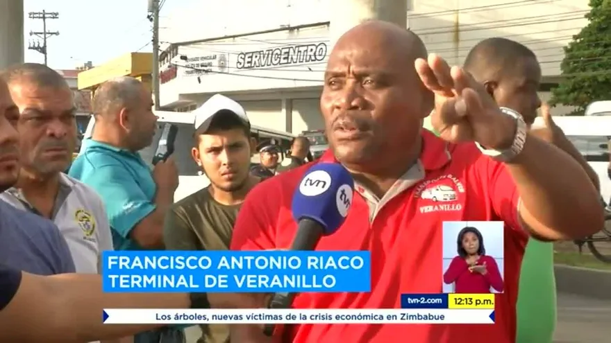 Conductores alternativos en disputa por terreno de piquera en Los Andes