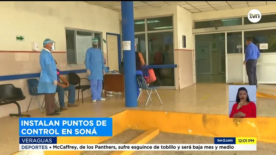 Redoblan medidas para evitar aumentos de casos de la COVID en Soná