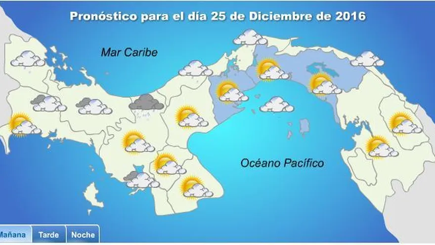 Emiten aviso de prevención por aguaceros y chaparrones