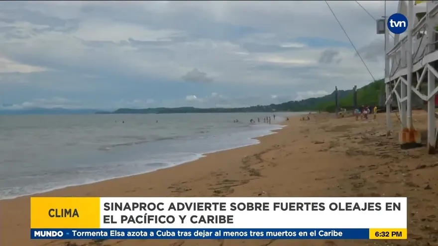 Advierten de oleajes en los próximos días