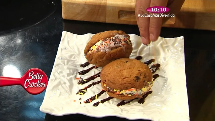 Receta - Sándwich Galletas de Betty Crocker