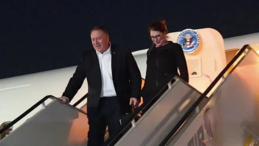 Después de una escala en Irak, Mike Pompeo llega a Egipto